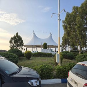 سایبان محیط ورزشی